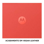 Smartphone Moto G35 5g 256gb - Coral - Cuero vegano