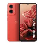 Smartphone Moto G35 5g 256gb - Coral - Cuero vegano